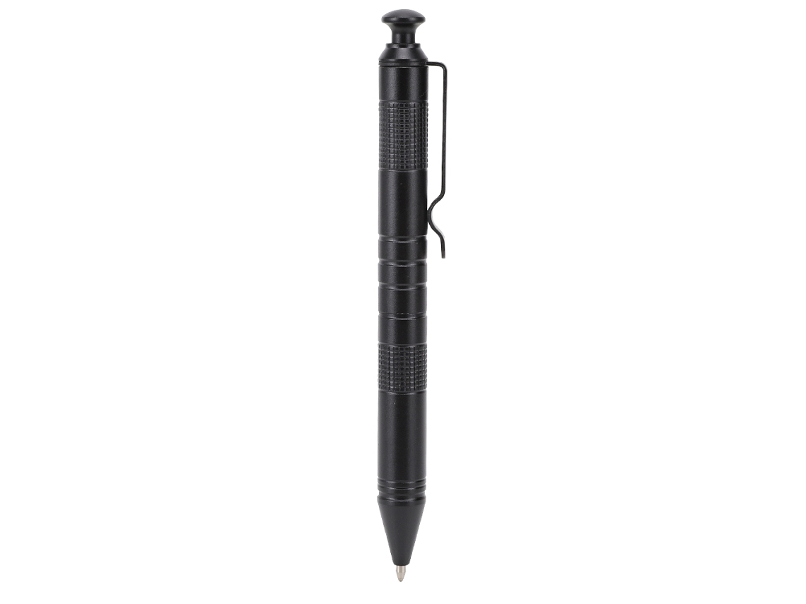 Lápiz Bolígrafo Automático De Alumínio Cnc 0.5mm Preto Para Estudantes Material Escolar
