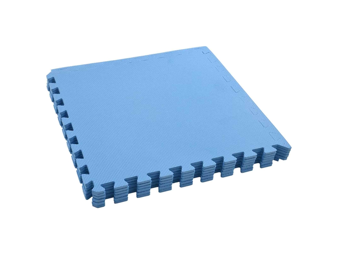 Vidaxl Tapete De Fundo Para Piscina 6 Pcs Azul 2,16 Espuma Eva