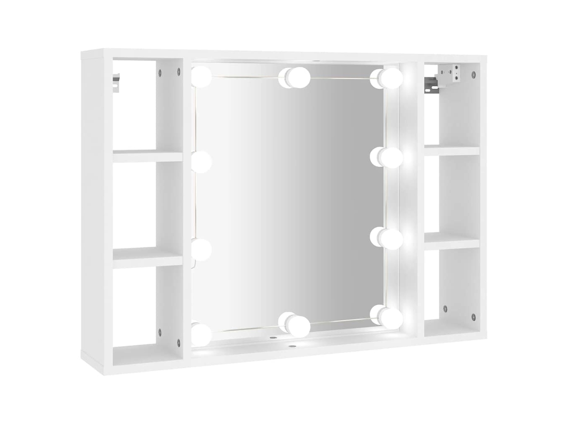 Mirror Cabinet, Mirror Cabinets Vidaxl Branco Madeira Processada (n/a)