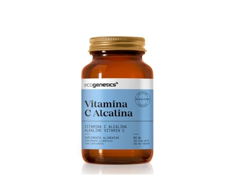 Vitamina C Alcalina 60 Cáps ECOGENETICSN