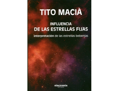 Livro Influencia De Las Estrellas Fijas de Tito Macià (Español)