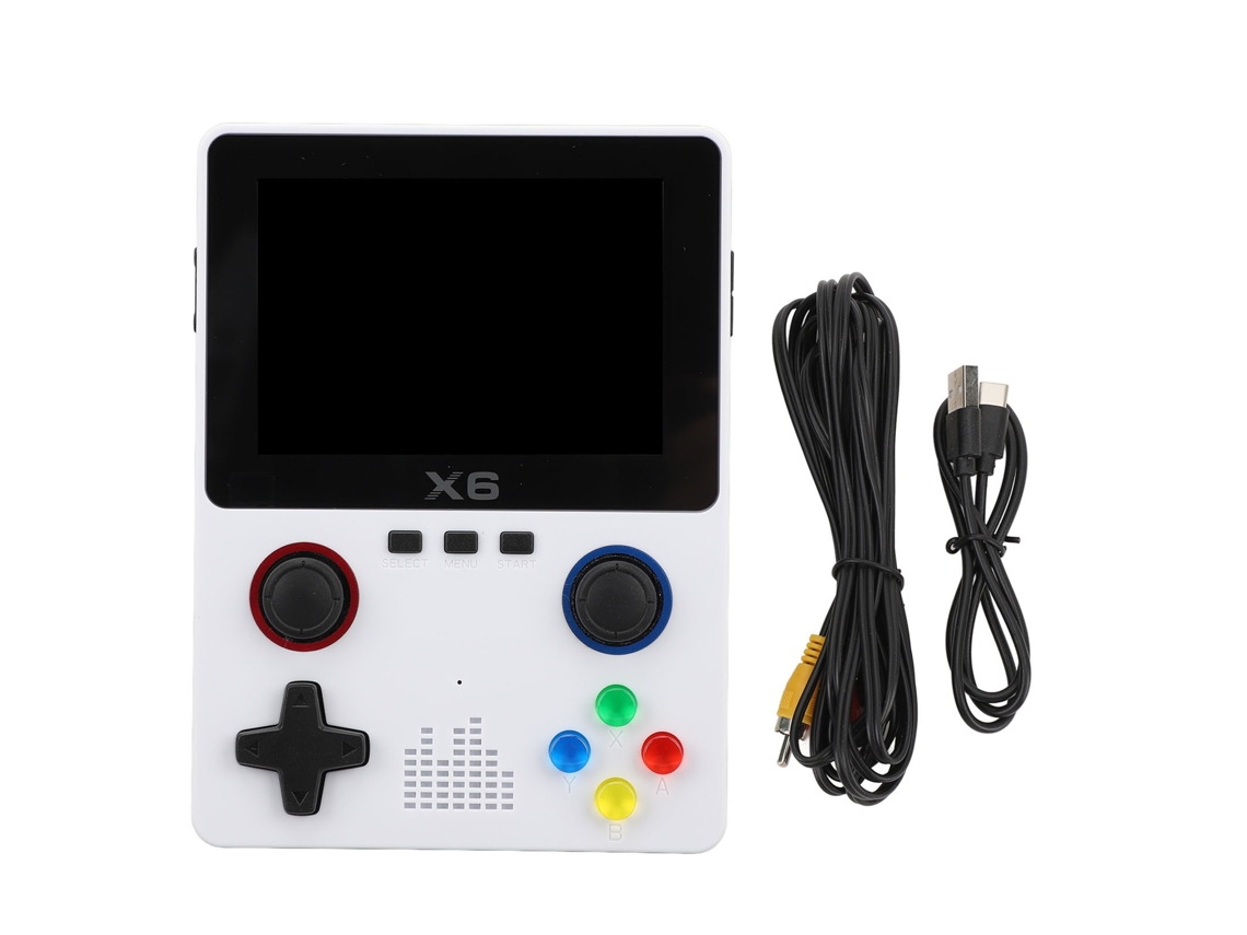 Console De Jogos Portátil 3,5 Polegadas Controle Duplo Suporte Para Dois Jogadores