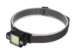 Farol Recarregável, Estojo Em Abs À Prova Dágua Para Farol Para Canteiros De Obras Yizhood (preto)
