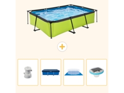 Exit-toys Piscina Exit Retangular - 300x200x65 Cm - 5-peças S248