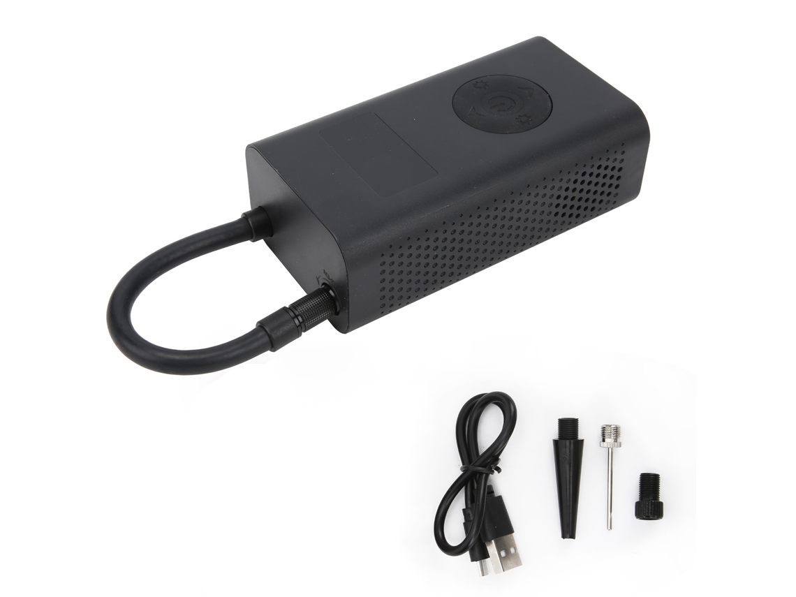 Bomba De Ar Elétrica Portátil Com Sensor De Pressão Pneu Digital Led Inteligente Mini Inflador
