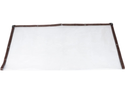 Capa Protetora Inoomp para Lenha, 2x3m, em Poliéster com Ilhós, Às Intempéries, para Fogueiras e Suportes de Lenha CHABERLU