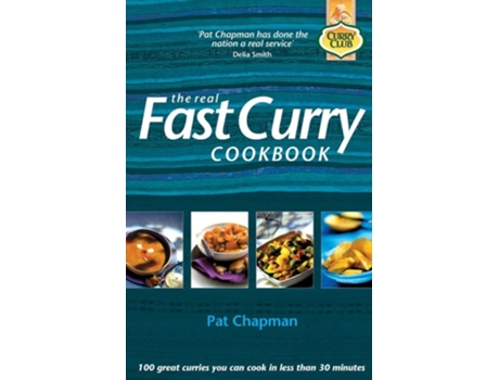 Livro The Real Fast Curry Cookbook de Pat Chapman (Inglês)