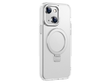 Suporte Casa Magsafe Para Iphone 14 X-level Pele Sintética Transparente