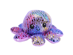 Ats muñeco de Pulpo Reversible Muñeco de Pulpo Peluche de Dos Caras 10x20cm Niños 22
