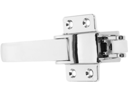 Puxador Universal Para Porta De Refrigerador Com Trava, Design Em Liga De Alumínio Espessa E Instalação 5, 3x 2, 3cm