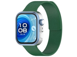 Pulseira De Silicone Magnético Macio Com Textura De Lichia Para Huawei Watch Fit4 / Fit4 Pro / Fit3