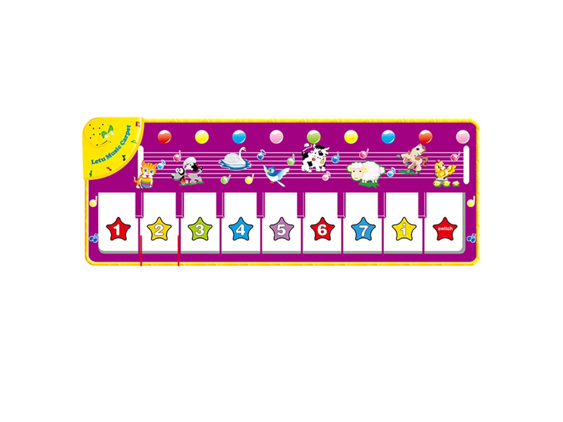 Tapete de Dança de Brinquedo - Requer 3 pilhas AA (pilhas não incluídas) - Exclusivo do México