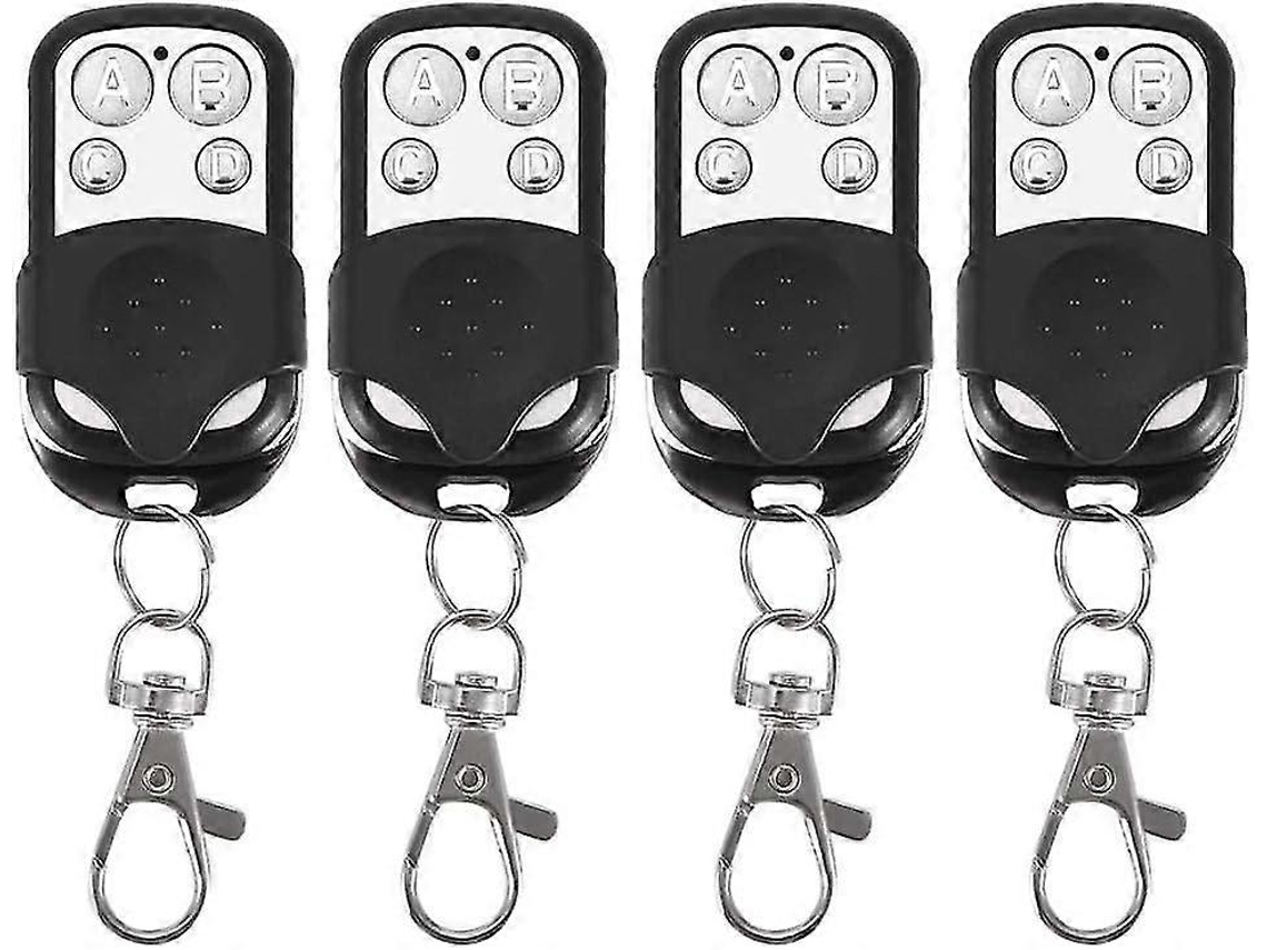 4 Controles Universais para Abridor de Porta de Garagem, Controle Remoto para Portão Automático