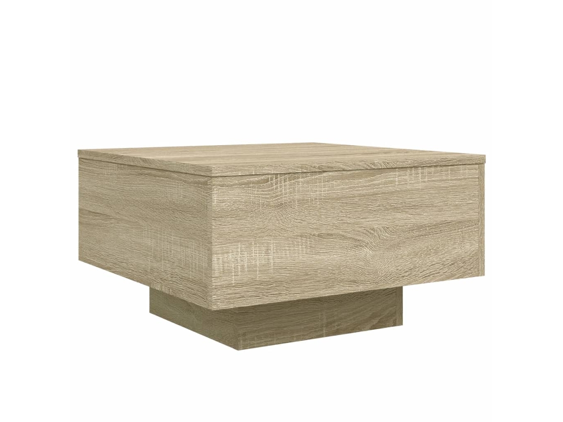 Coffee Table, Coffee Tables Vidaxl Marrom Madeira Processada (55 X 55 X 31 Cm)