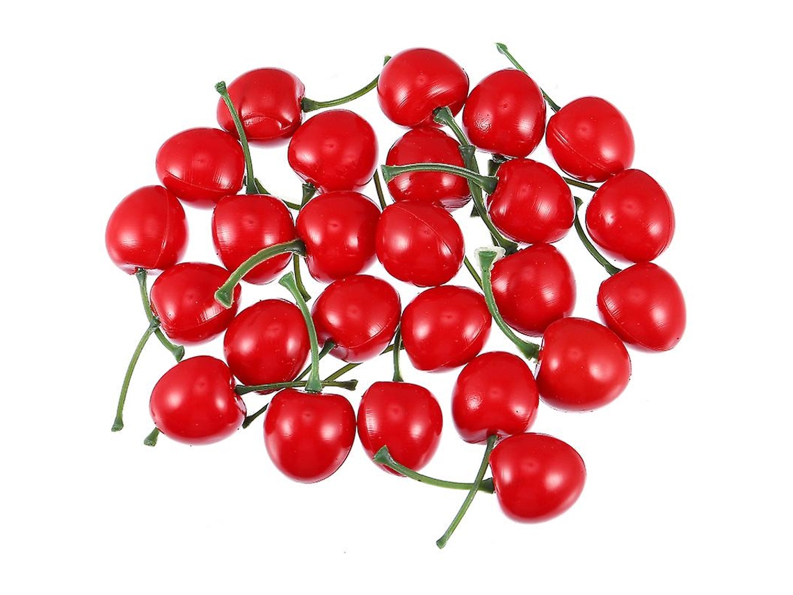 25Pcs Simulação Cereja ALLINLESS