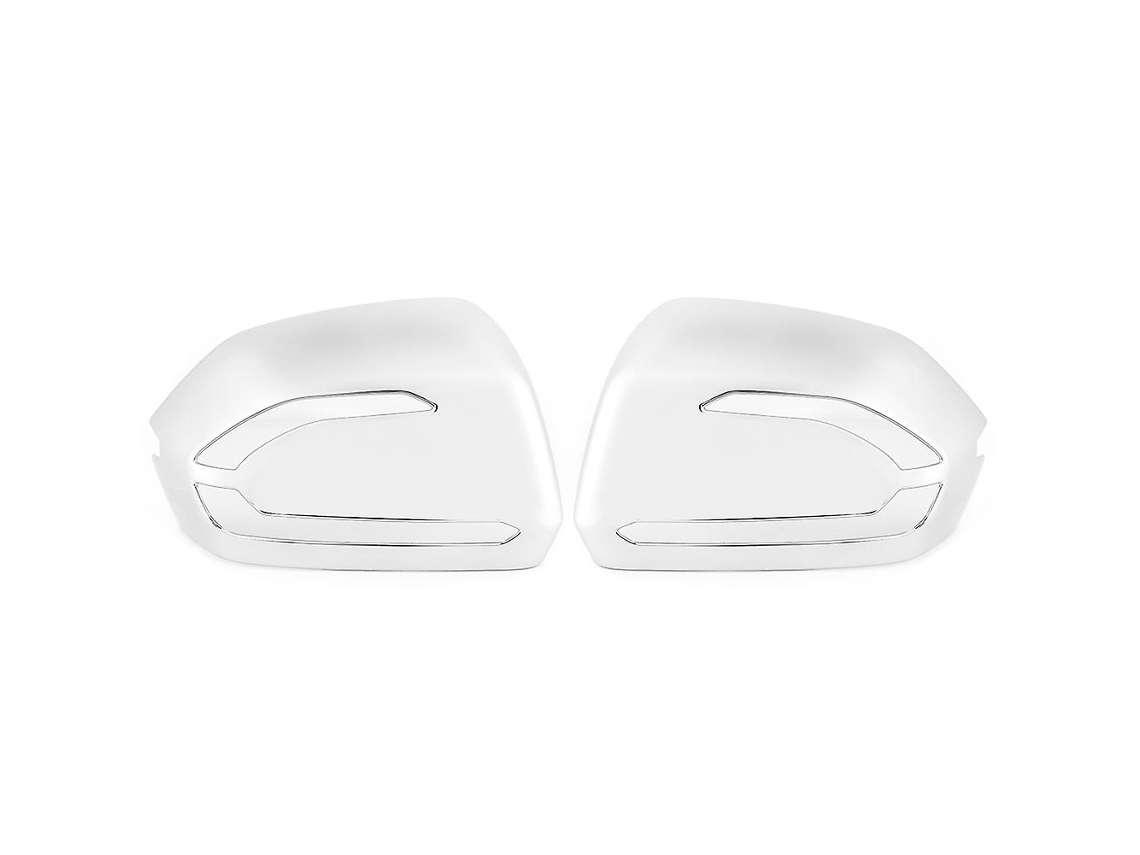 2 Peças Da Capa Do Retrovisor Casing Housing Para Hyundai Palisade 2019 2020 Electrosilvering. Sygo