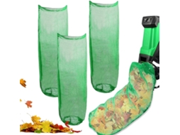 Conjunto De 4 Sacos Reutilizáveis Para Folhas E Resíduos Jardim