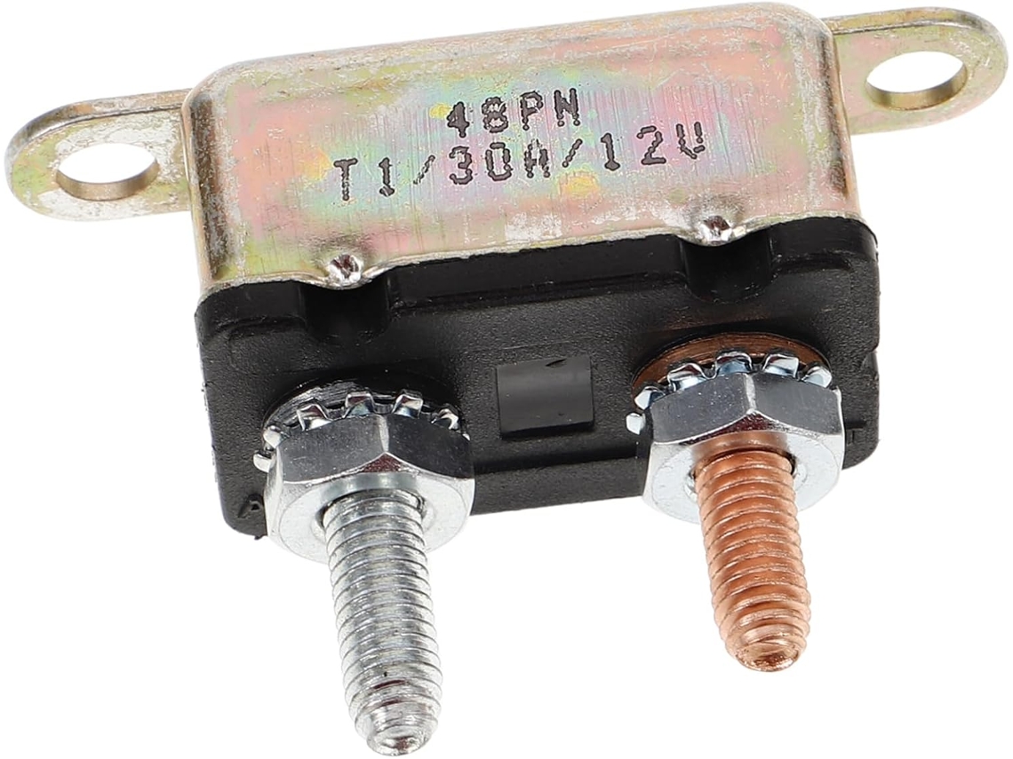 Disjuntor automático marítimo de 30 A para automóveis com rearme integrado