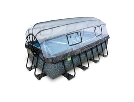 Piscina Tubular EXIT TOYS (TU - Cinzento)