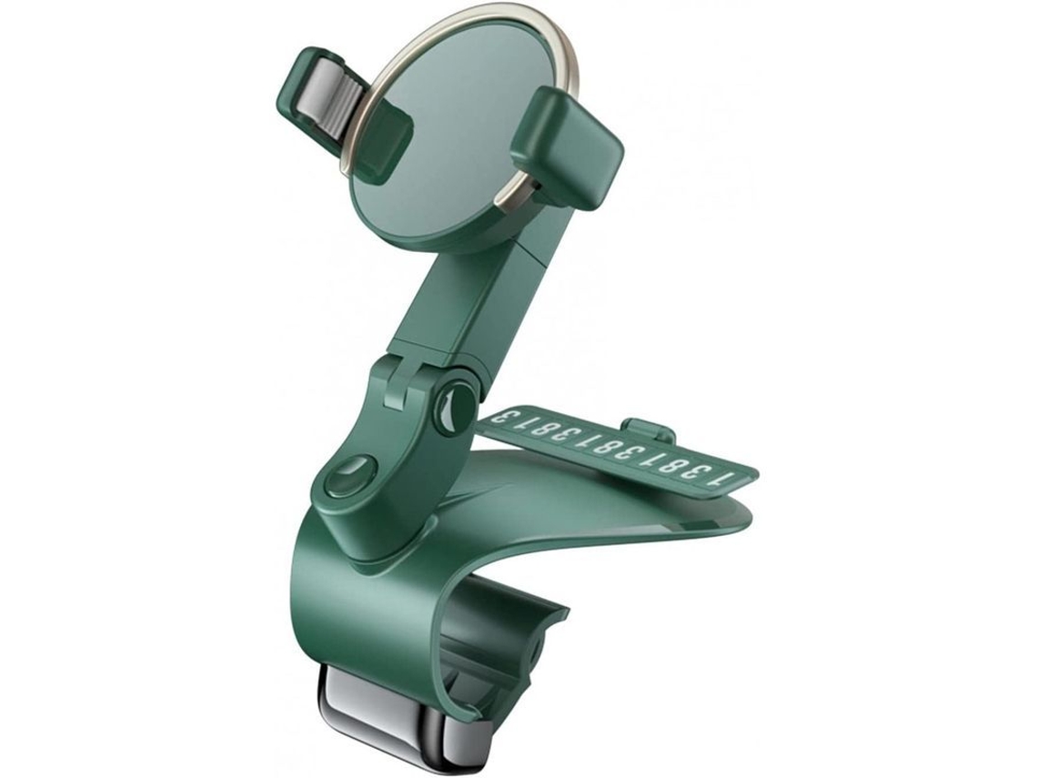 2026 suporte para Telefone Carro Suporte Rotativo 360° para Espelho Retrovisor Painel com Trava Automática Hud