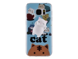 Capa de Proteção Antichoque para Samsung S7 EOOCOO em material Tpu+pc