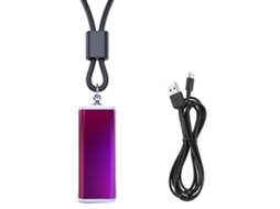 Laxiscreed Purificador De Ar Portátil De Pescoço Usb Para Eliminar Pm2.5 E Fumo Passivo