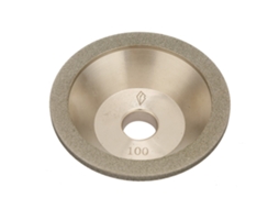Rueda De Esmeril Diamante Electrolítica De 100*20mm Taza Abrasiva Para Máquina De Pulido Y Esmerilado