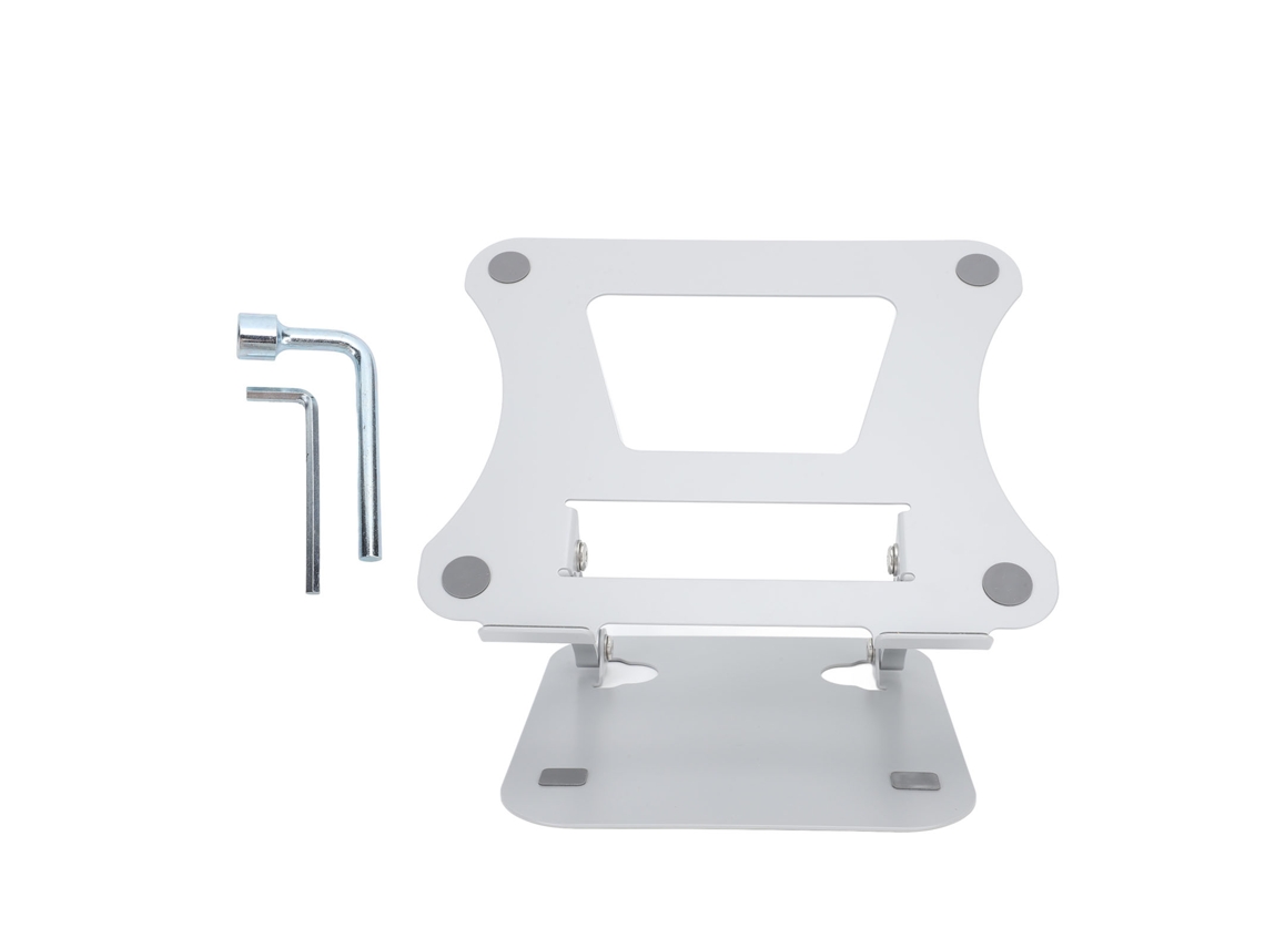 Suporte Para Notebook Ajustável Com Ângulos Múltiplos Anti-deslizante De Liga De Alumínio, Suporte Elevado Para Dispositivos De 10-17.3 Polegadas