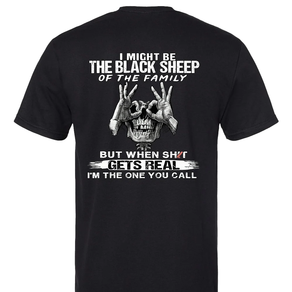 Black Sheep Of The Family T-shirt Unisex Rockinstone Size:xl