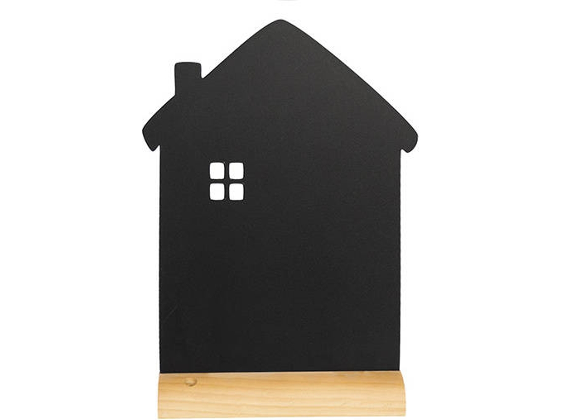Placa ardósia SECURIT Casa Preto
