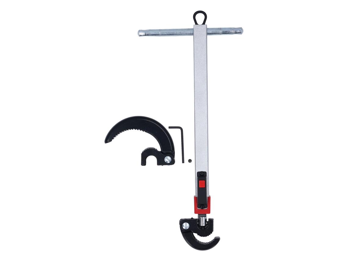Chave de Bacia 250mm Duas Cabeças 180° com Mola
