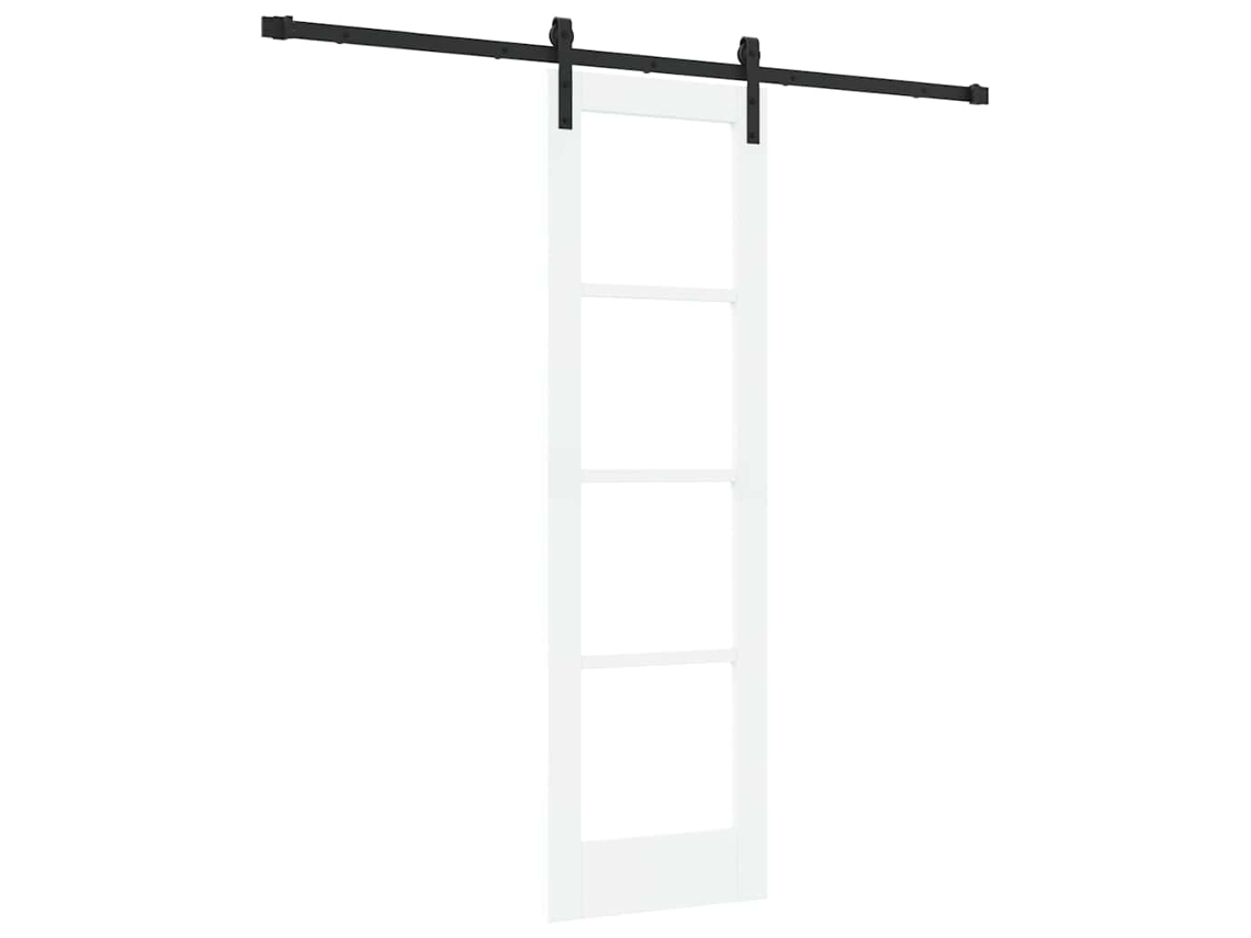 Porta Deslizante Orkdal Branco e Preto 61 X 198,5 Cm MAISON EXCLUSIVE