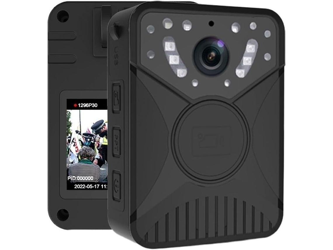 Câmera Corporal A91 com Gps para Vigilância Remota e Presença Policial. SFUSHOS