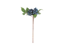 Arranjo de Flores de Fruta e Foam com Frutos Decorativos em Tons de Roxo LAXISCREED