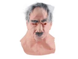 Máscara Facial de Látex para Halloween Prop Headgear Adulto S/MARCA
