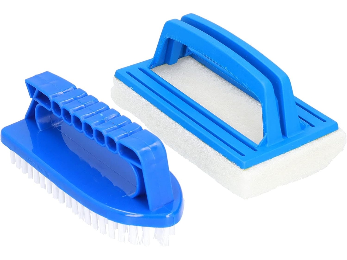 Escova De Esponja Resistente Para Piscina, 14,5 X 8,5 Cm