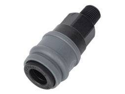 Conector Rápido Aço Plástico Tipo C G1/4"
