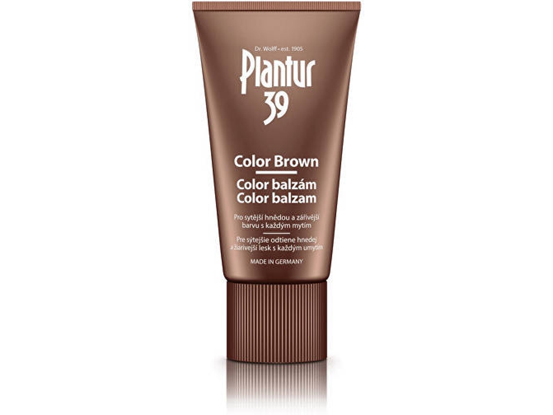 Bálsamo para o Cabelo PLANTUR 39 Color Brown Caffeine Balm (150ml)