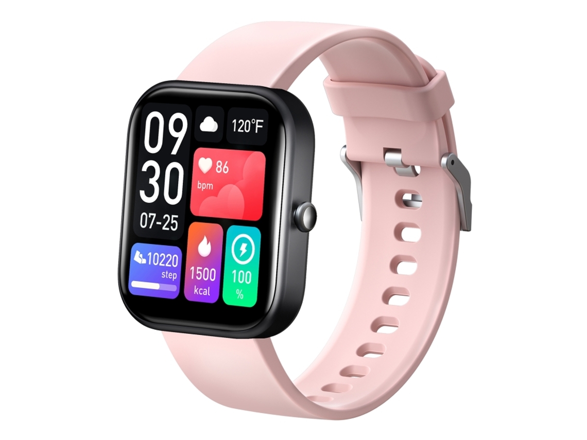 Relógio Inteligente Halinuia Saúde Fitness Modelo Gs5 (tela 2", Chamadas Bt, Fc, Pressão Arterial, Met, Monitoramento Glicemia)