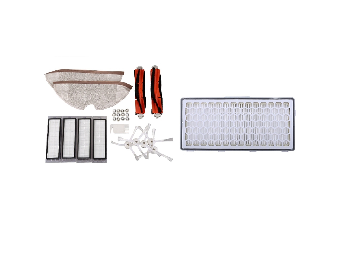 Série de filtro hepa para miele s4 s5 s6 s8 aspirador com escova principal filtro hepa escova lateral panos esfregão para xiaomi mi