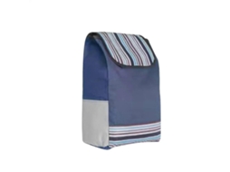 Sacola de Compras Extra, Resistente, para Carrinho de Compras, Reutilizável, Dobrável, Grande e Ideal para Levar em Compras. GOKOCO