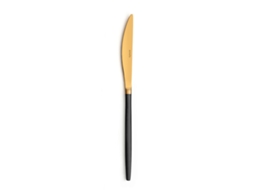Conjunto de Facas para Cozinha AMEFA Soprano Preto Dourado Metal Aço Inoxidável 12 Unidades