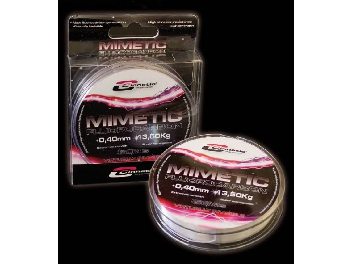 Linha de Pesca de fluorcarbono CINNETIC Mimetic Fluorocarbon (0.310 mm - 0,20 mm)