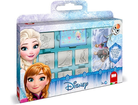Kit de Carimbos para Crianças  Frozen