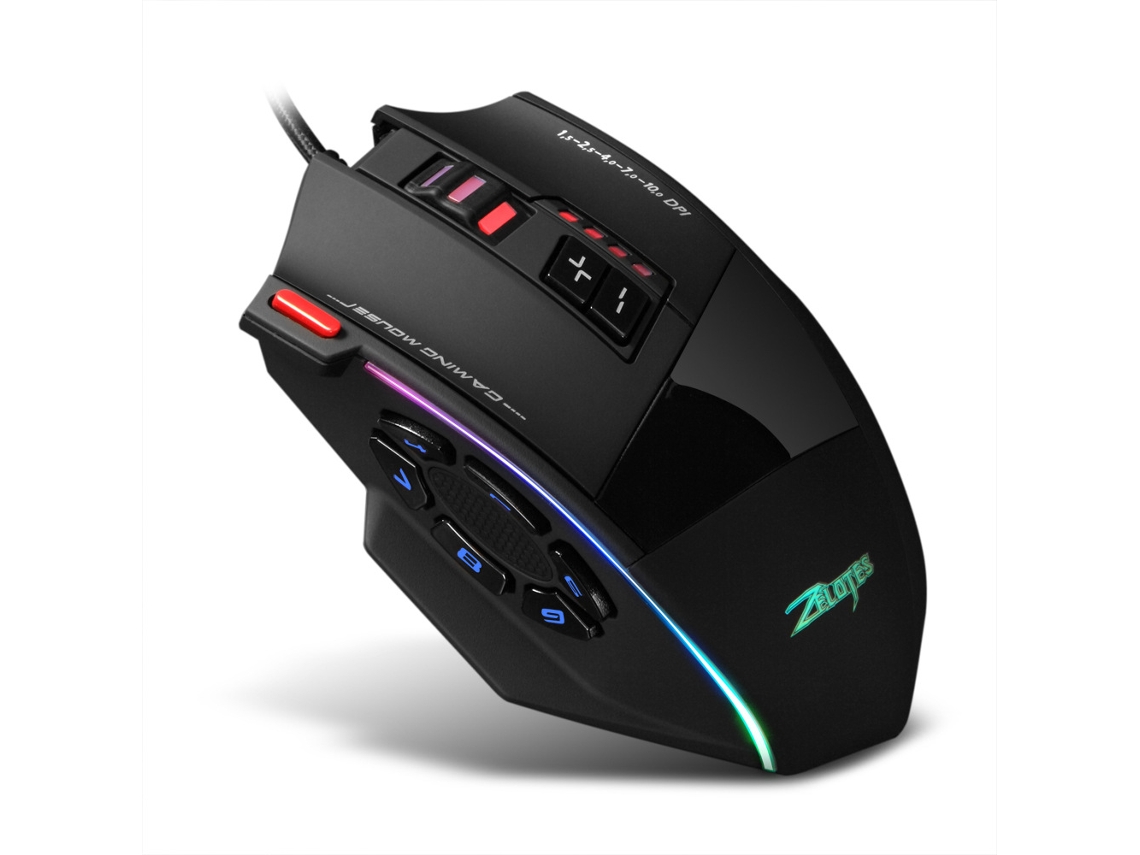 Rato Gaming TRUMSHOP C13 10000Dpi Preto
