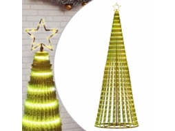 Led Christmas Tree, Led Christmas Trees Vidaxl Branco Metal (247 Cm)