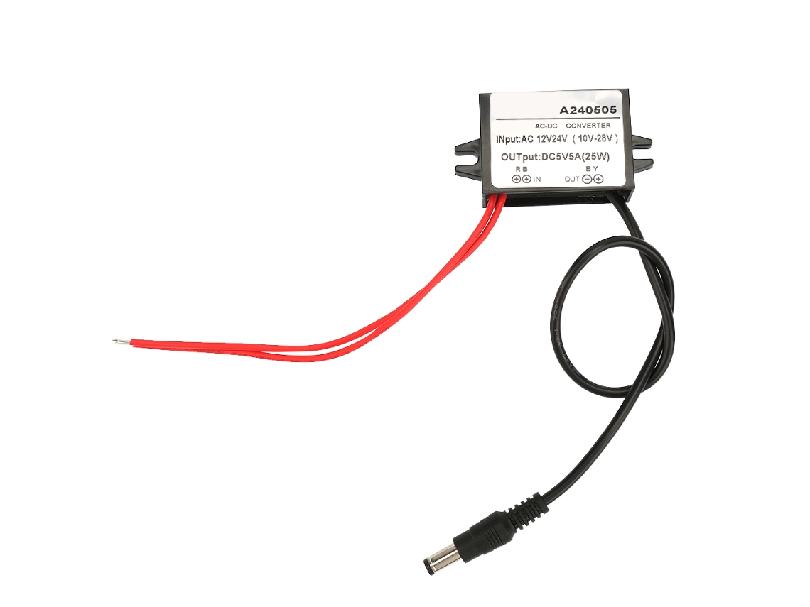 Conversor AC 10-28V para DC 5V | Sem marca