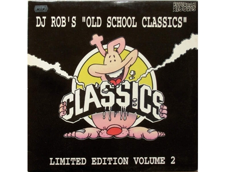 Vinil Dj Robs Old School Classics Limited Edition Volume 2 Rotterdam Records Classics