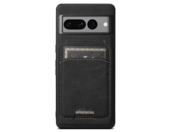 Capa De Celular Suteni H16 Com Textura De Lichia E Couro Com Fundo Removível