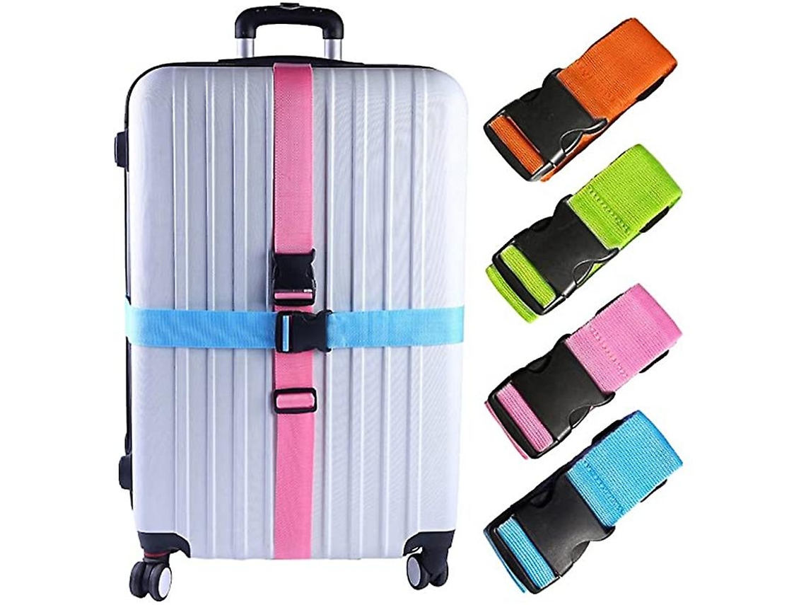 Pacote com 4 bolsas para bagagem, acessórios de viagem Slowmoose